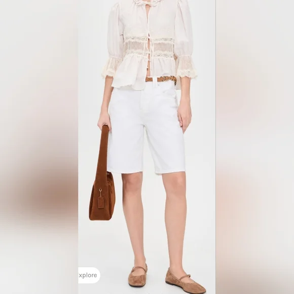 We The Free Montana Short in White. Size 28 - Picture 2 of 7